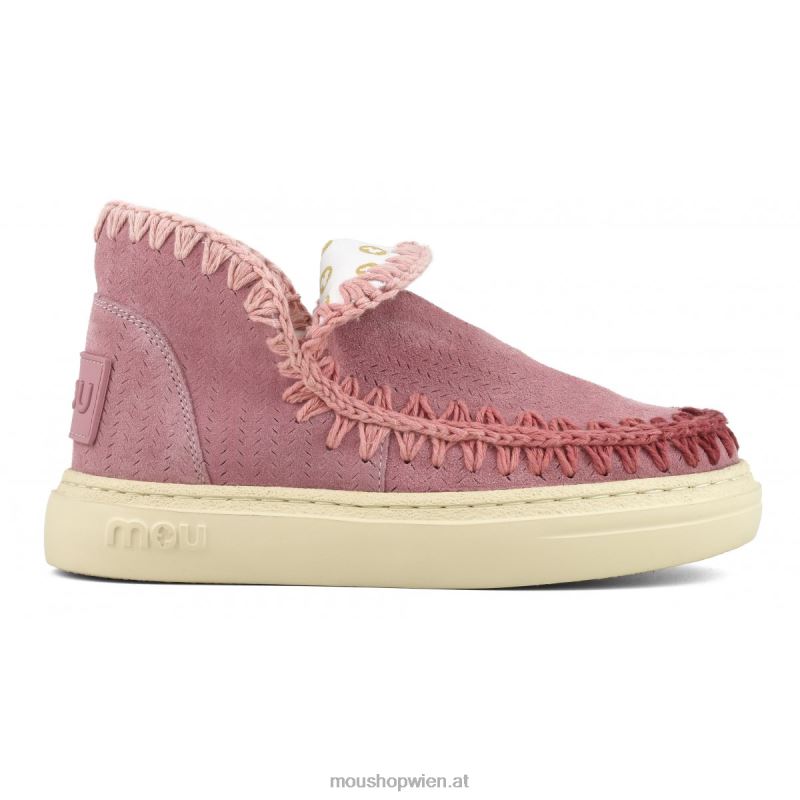 Frauen Auffällige Sneaker-Nähte Mou P660X92 Pfingstrose