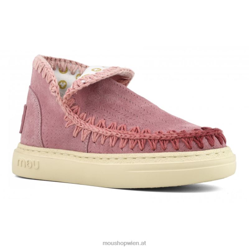 Frauen Auffällige Sneaker-Nähte Mou P660X92 Pfingstrose