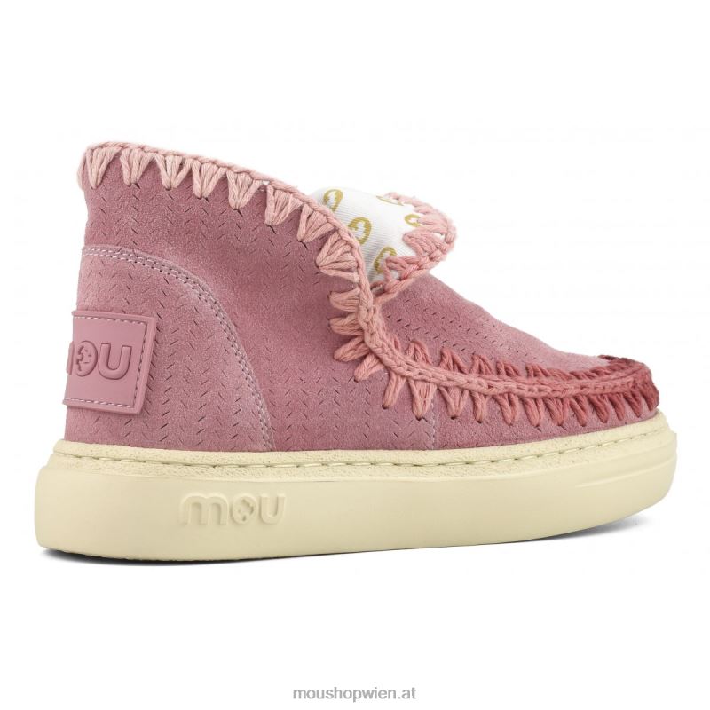 Frauen Auffällige Sneaker-Nähte Mou P660X92 Pfingstrose