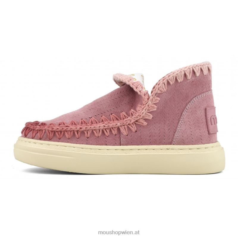 Frauen Auffällige Sneaker-Nähte Mou P660X92 Pfingstrose