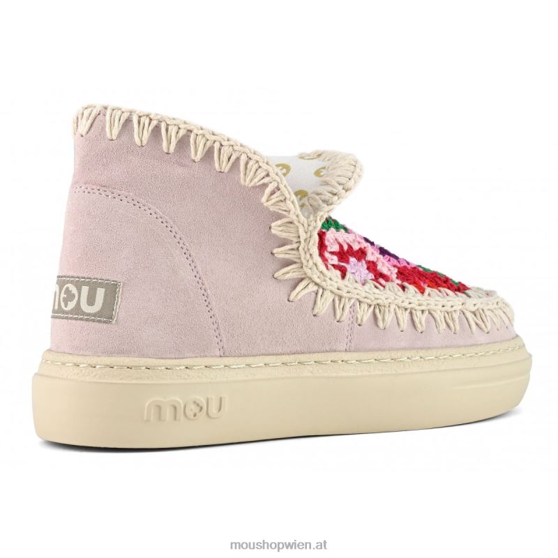 Frauen auffälliges Häkelobermaterial Mou P660X79 Pulver