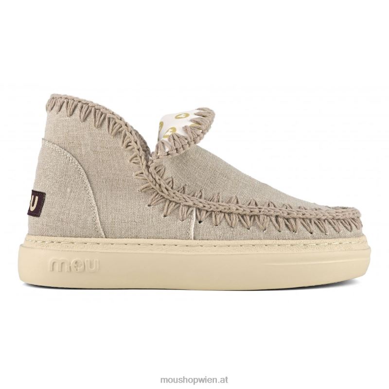 Frauen kräftiger Glitzer-Hanf Mou P660X86 Sand