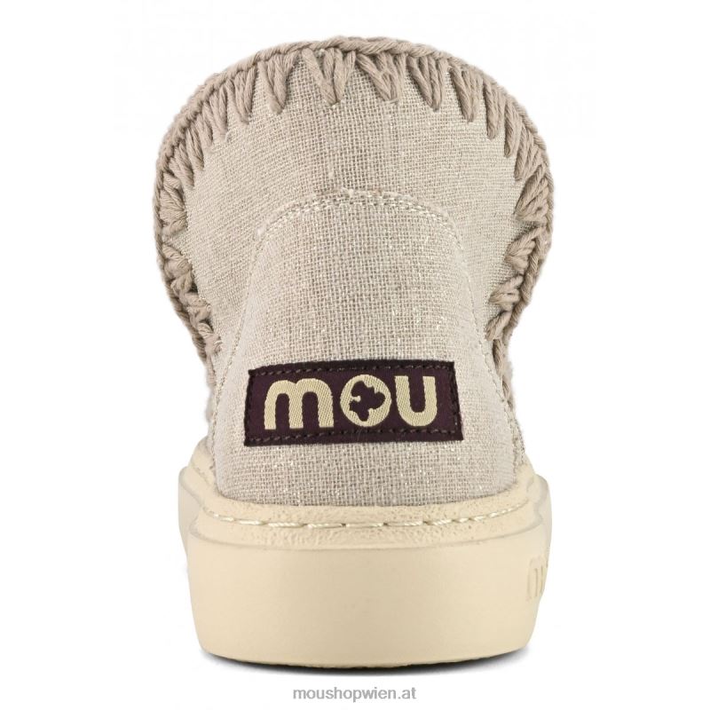 Frauen kräftiger Glitzer-Hanf Mou P660X86 Sand