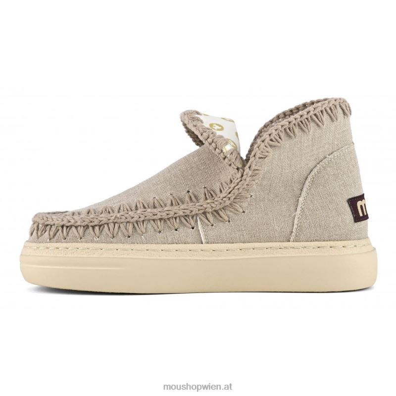 Frauen kräftiger Glitzer-Hanf Mou P660X86 Sand