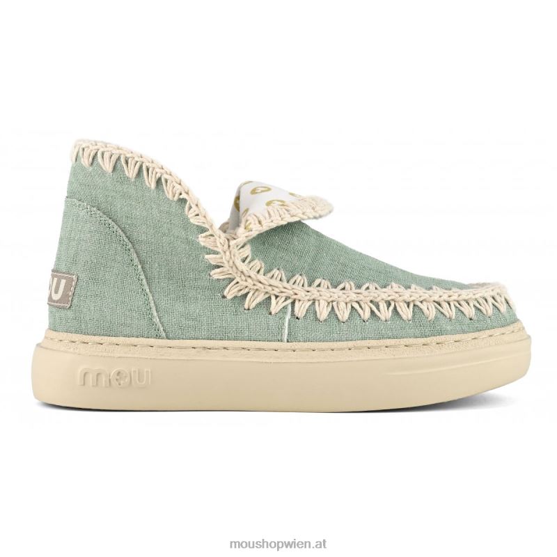 Frauen kräftiger Glitzer-Hanf Mou P660X87 grüne Mischung