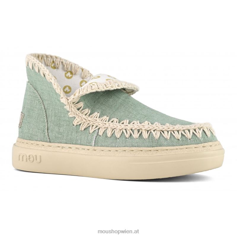 Frauen kräftiger Glitzer-Hanf Mou P660X87 grüne Mischung