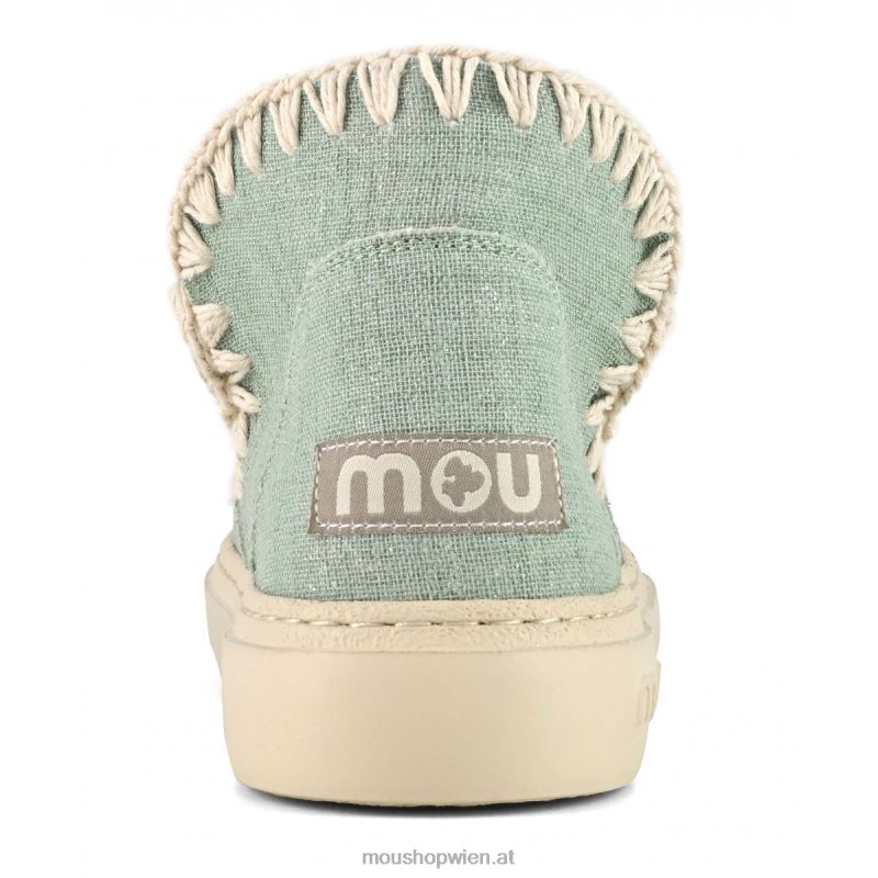 Frauen kräftiger Glitzer-Hanf Mou P660X87 grüne Mischung