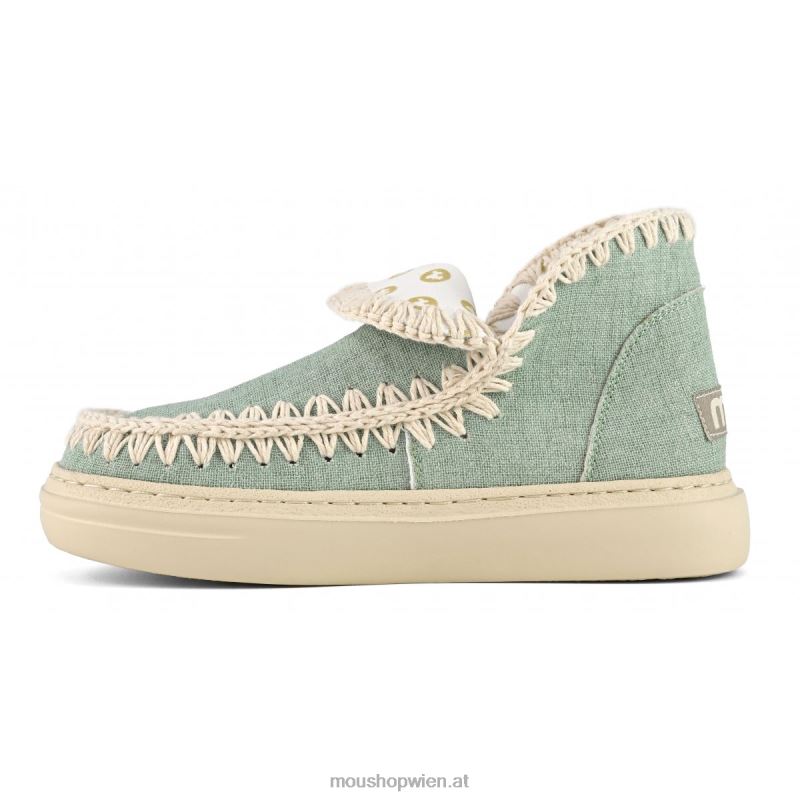 Frauen kräftiger Glitzer-Hanf Mou P660X87 grüne Mischung