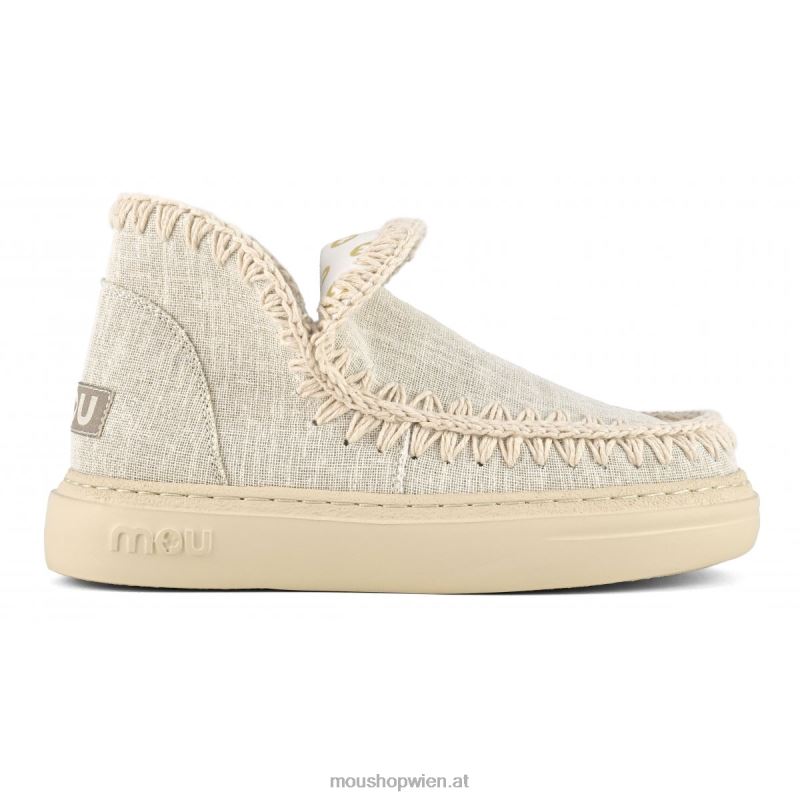 Frauen kräftiger Glitzer-Hanf Mou P660X88 Crudo