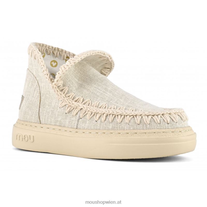 Frauen kräftiger Glitzer-Hanf Mou P660X88 Crudo