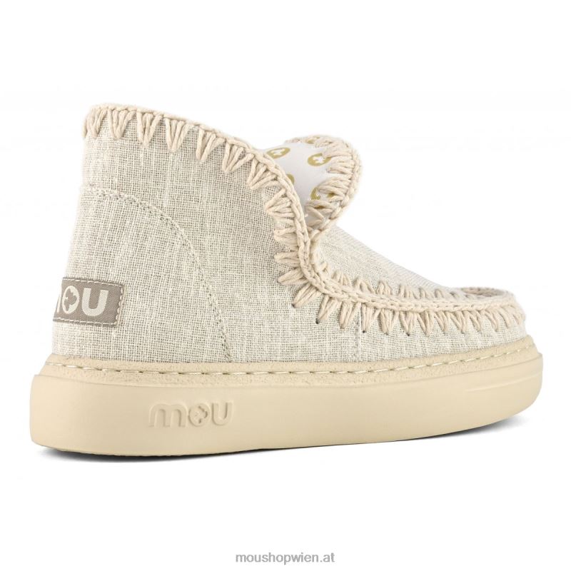 Frauen kräftiger Glitzer-Hanf Mou P660X88 Crudo