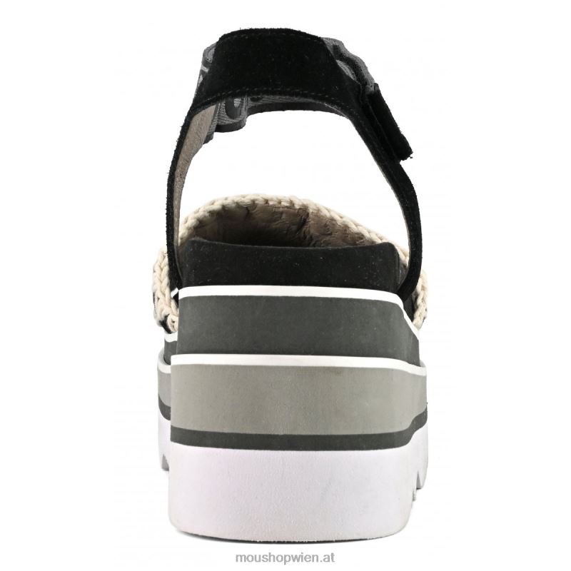 Frauen Eva-Keil Mou P660X171 Schwarz