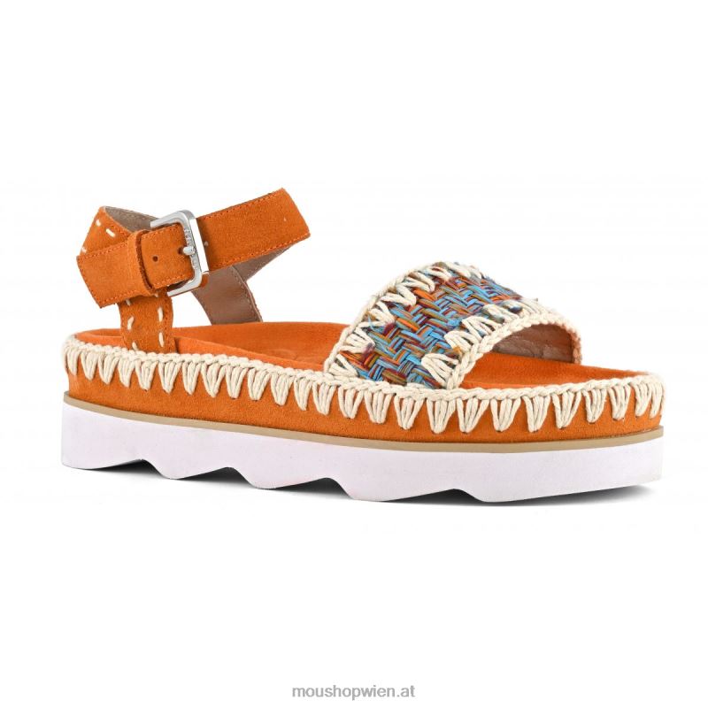 Frauen High-EVA-Bio-Sandale Mou P660X170 Mehrfarben