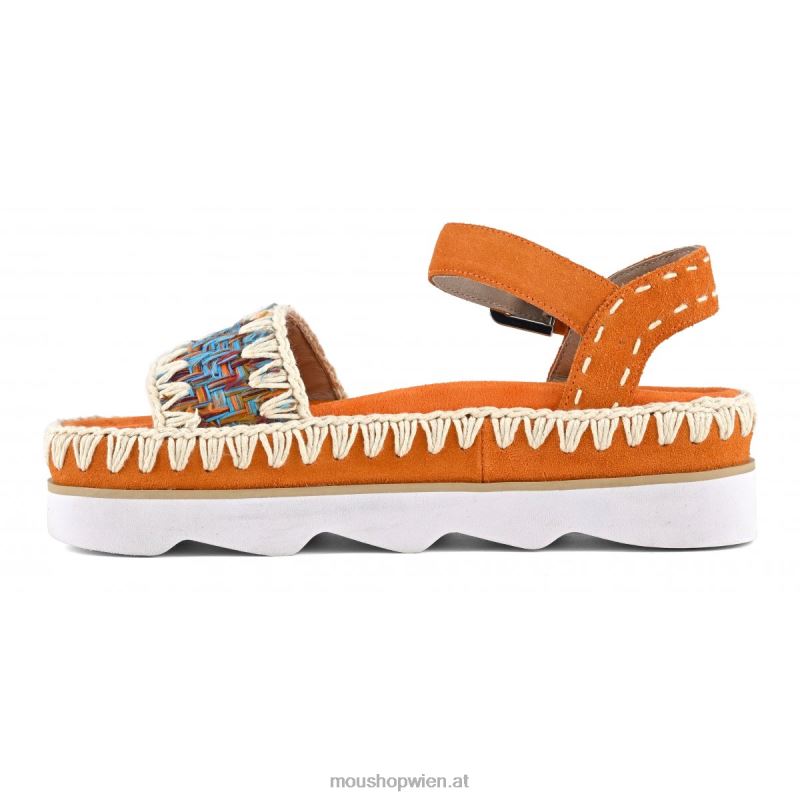 Frauen High-EVA-Bio-Sandale Mou P660X170 Mehrfarben