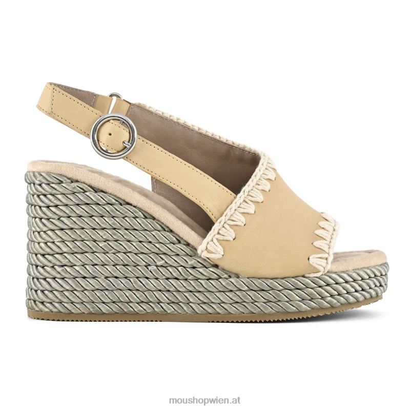 Frauen Seilkeil Mou P660X205 Beige