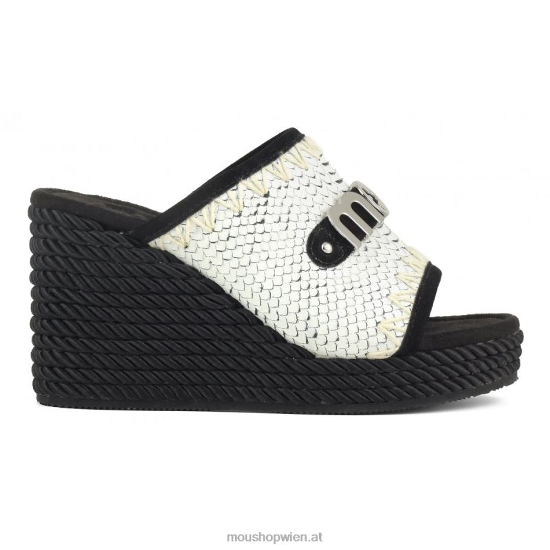 Frauen Seilkeil Mou P660X206 Weiss