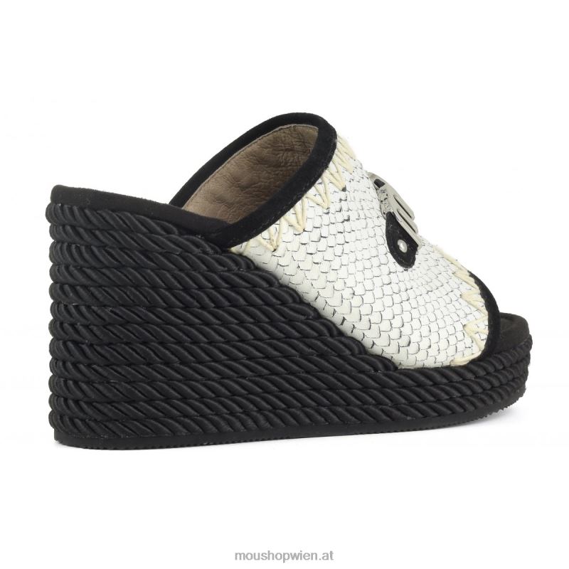 Frauen Seilkeil Mou P660X206 Weiss