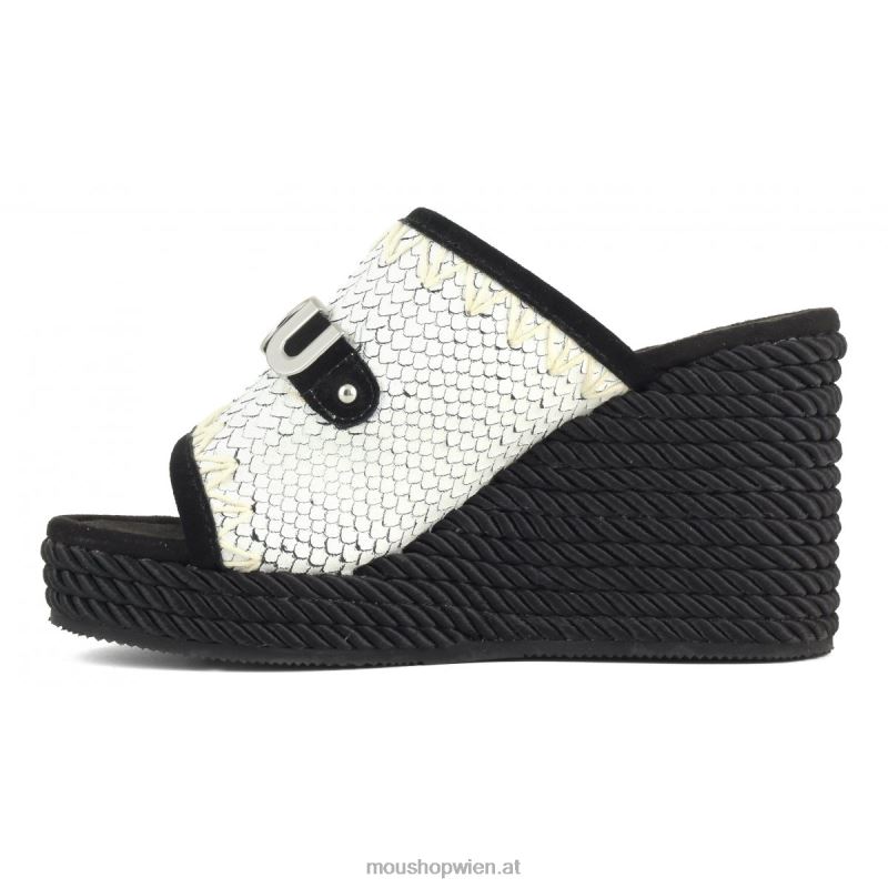 Frauen Seilkeil Mou P660X206 Weiss