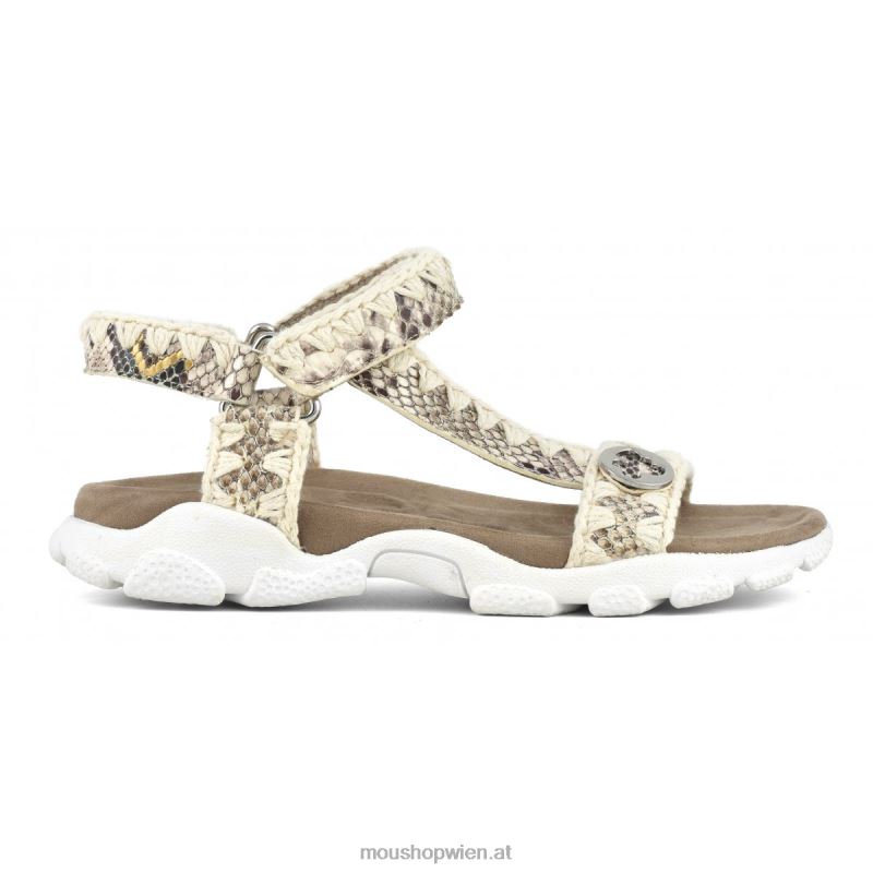 Frauen Sport-Sandalen-Rückenriemen Mou P660X200 Felsenschlange