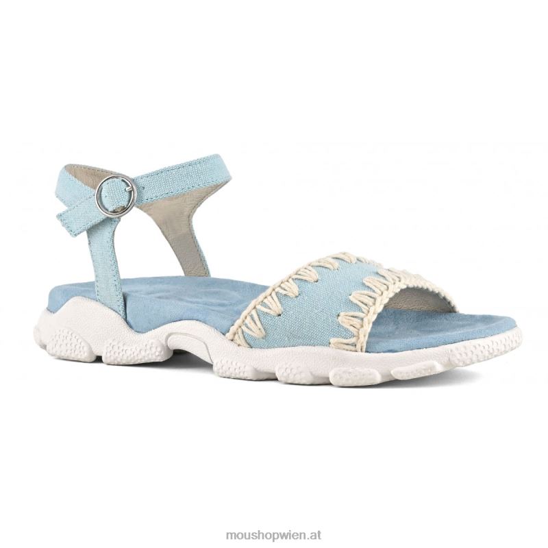 Frauen Sportsandale mit Knöchelriemen Mou P660X202 agumar