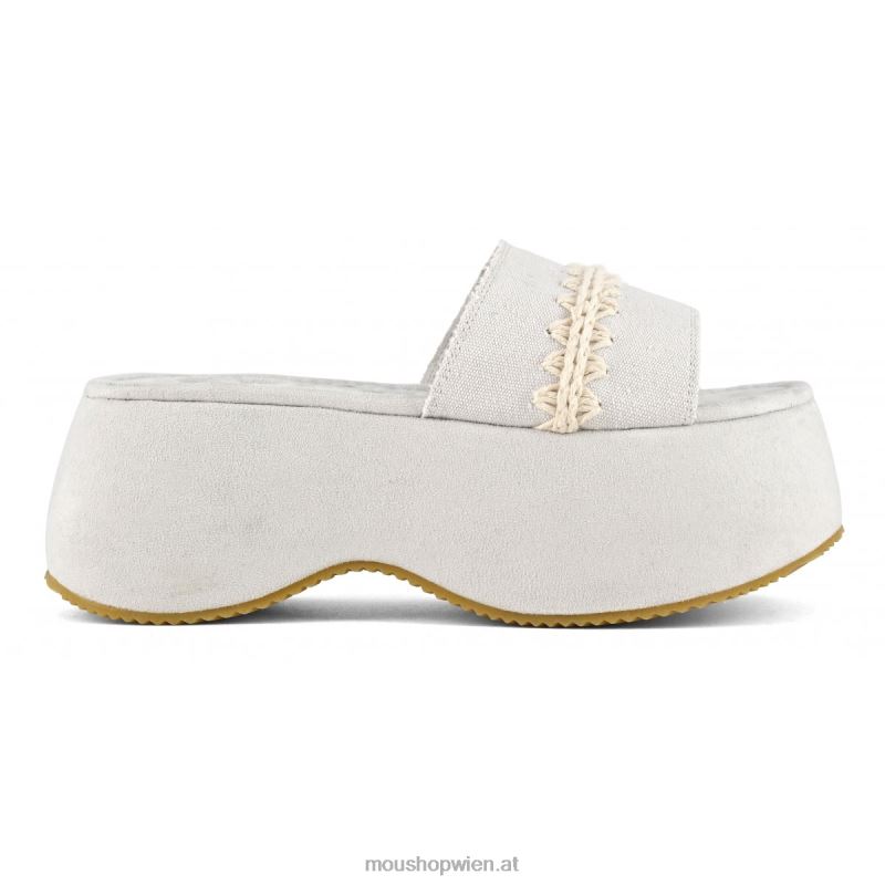 Frauen klobige Plateau-Sandale Mou P660X139 rwbei