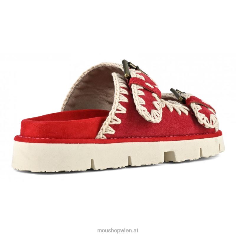 Frauen neue Bio mit Schnallen Mou P660X122 corda