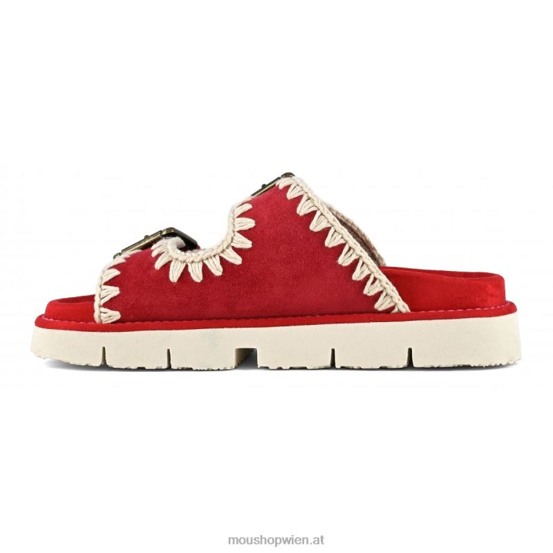 Frauen neue Bio mit Schnallen Mou P660X122 corda