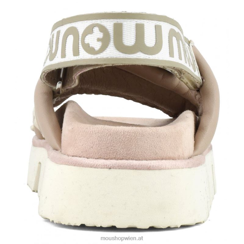 Frauen neues Bio-Criss-Cross-Obermaterial Mou P660X154 Sand