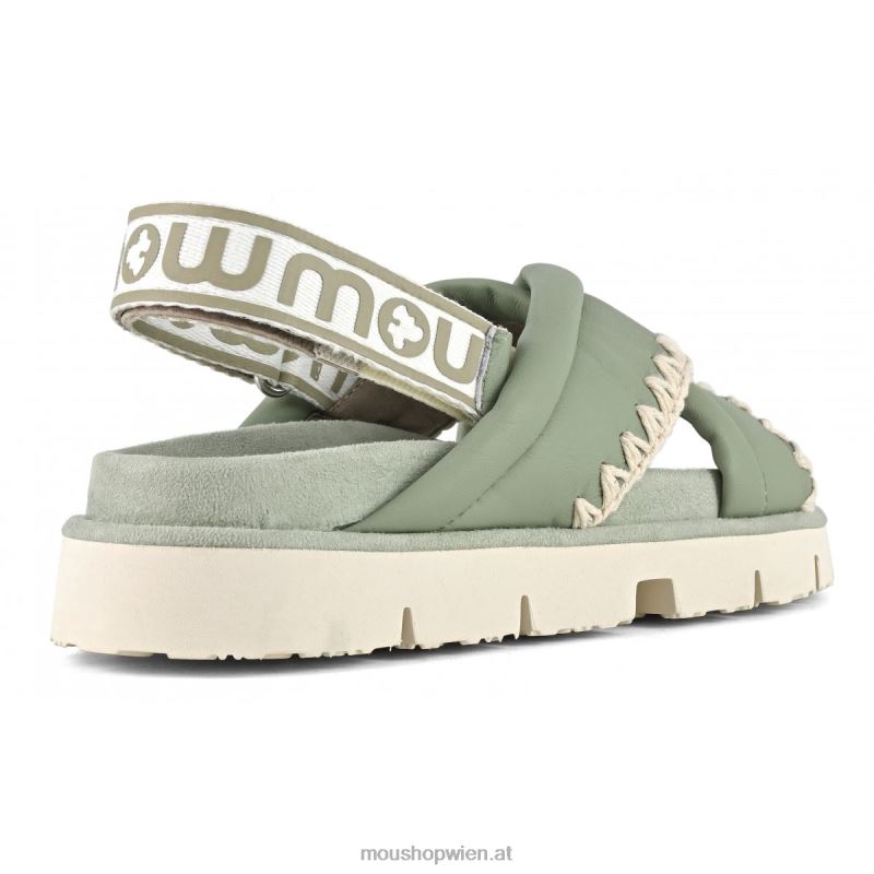 Frauen neues Bio-Criss-Cross-Obermaterial Mou P660X157 Sommersalbei