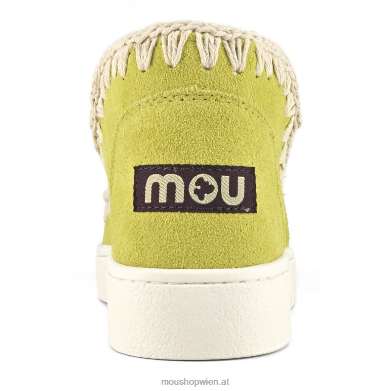 Frauen Sommer-Eskimo-Sneaker Mou P660X9 Kalk