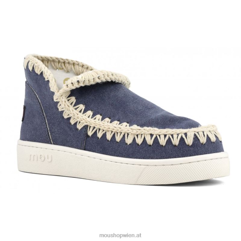 Frauen Sommer-Sneaker aus Bio-Canvas Mou P660X22 rwnav