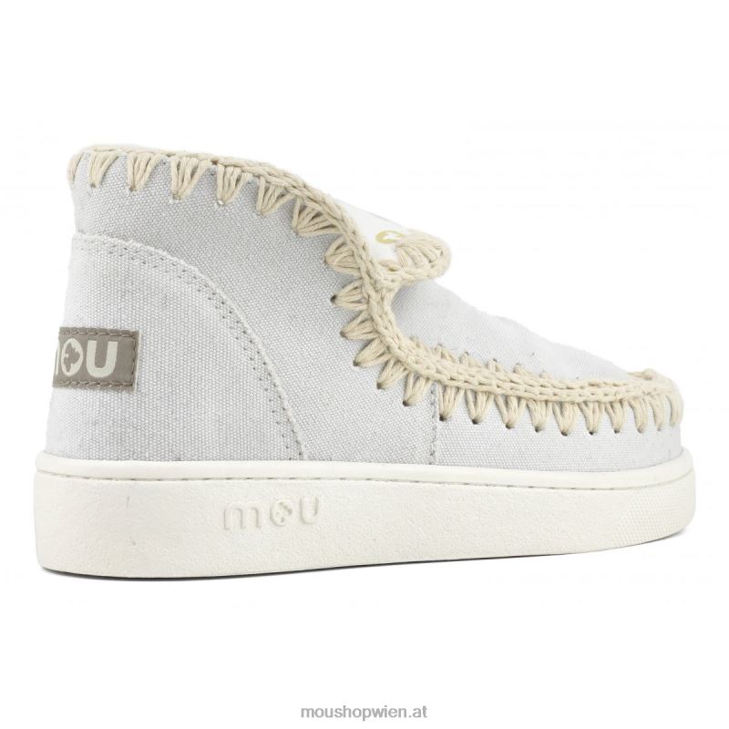 Frauen Sommer-Sneaker aus Bio-Canvas Mou P660X24 rwbei