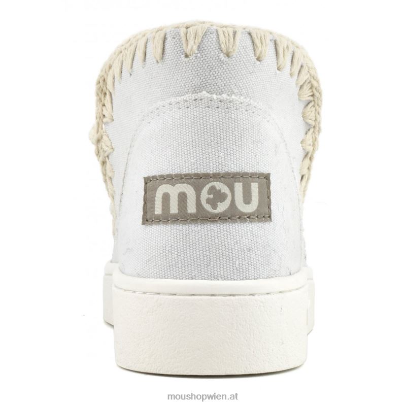 Frauen Sommer-Sneaker aus Bio-Canvas Mou P660X24 rwbei