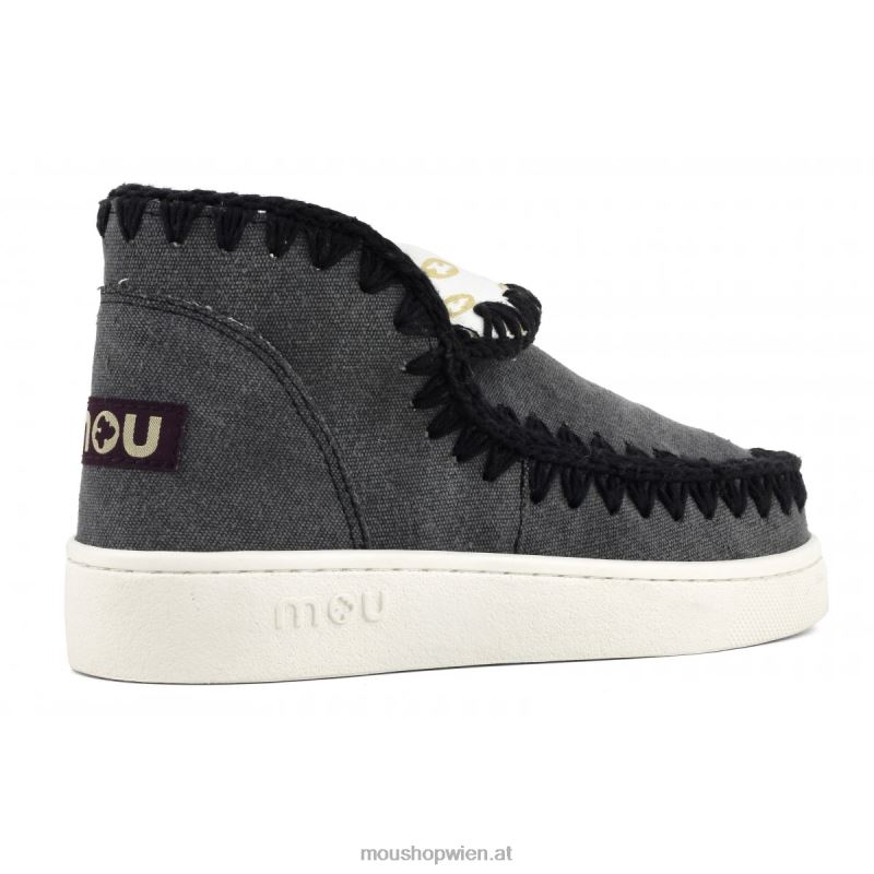 Frauen Sommer-Sneaker aus Bio-Canvas Mou P660X25 rwbla