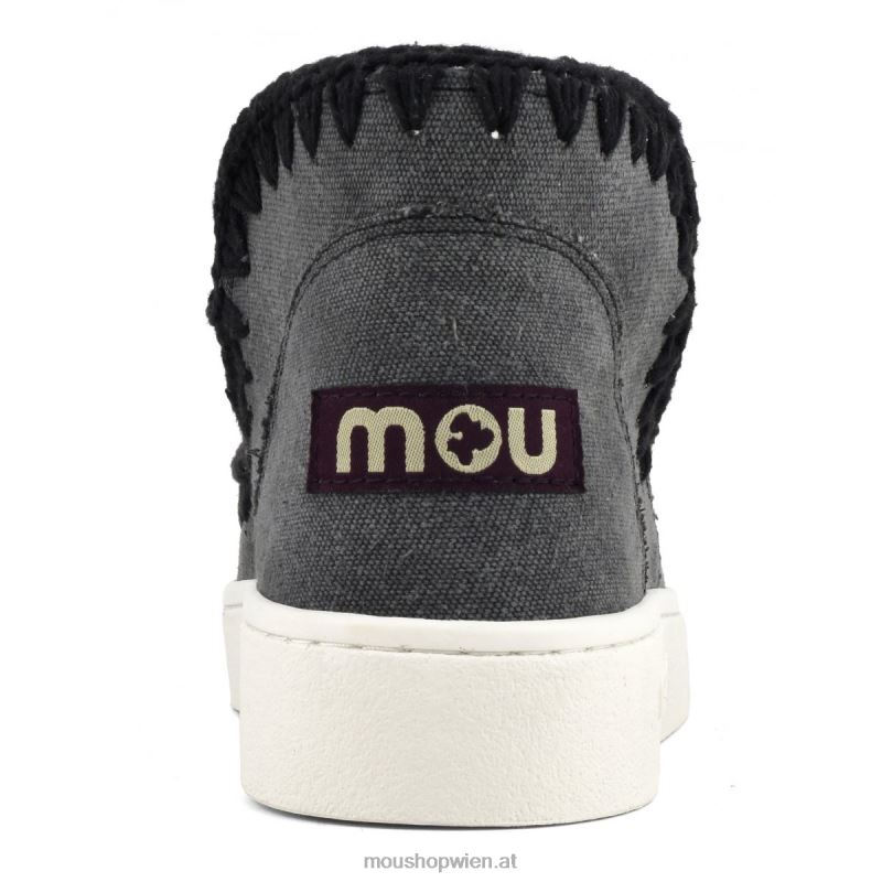 Frauen Sommer-Sneaker aus Bio-Canvas Mou P660X25 rwbla