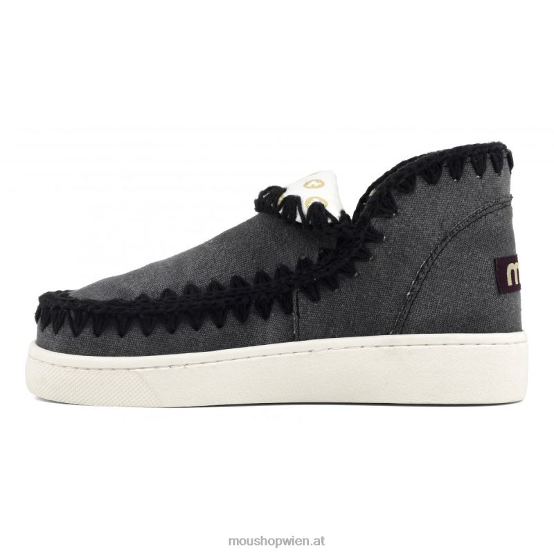 Frauen Sommer-Sneaker aus Bio-Canvas Mou P660X25 rwbla