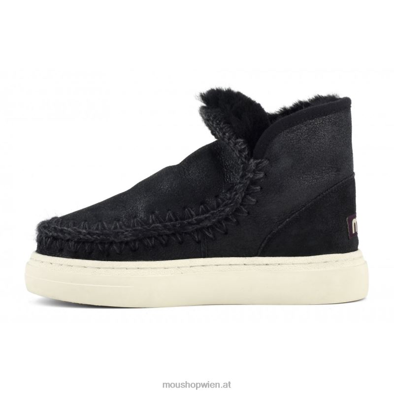 Frauen Eskimo-Sneaker Bold 743 Mou P660X746 rissig schwarz/grau