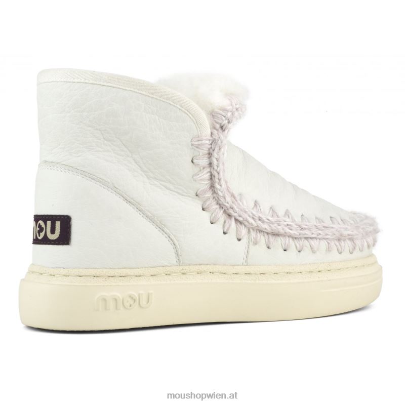 Frauen Eskimo-Sneaker Bold 749 Mou P660X749 Nubuk echtes Weiß