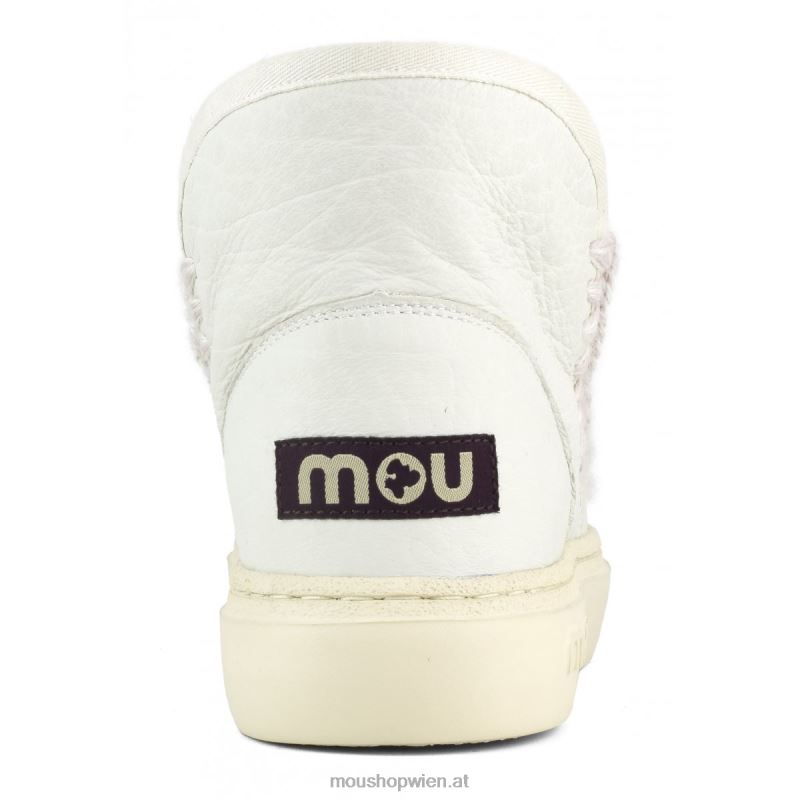 Frauen Eskimo-Sneaker Bold 749 Mou P660X749 Nubuk echtes Weiß