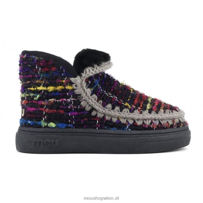 Frauen Eskimo-Sneaker Bold 749 Mou P660X752 persisch gewebt schwarz