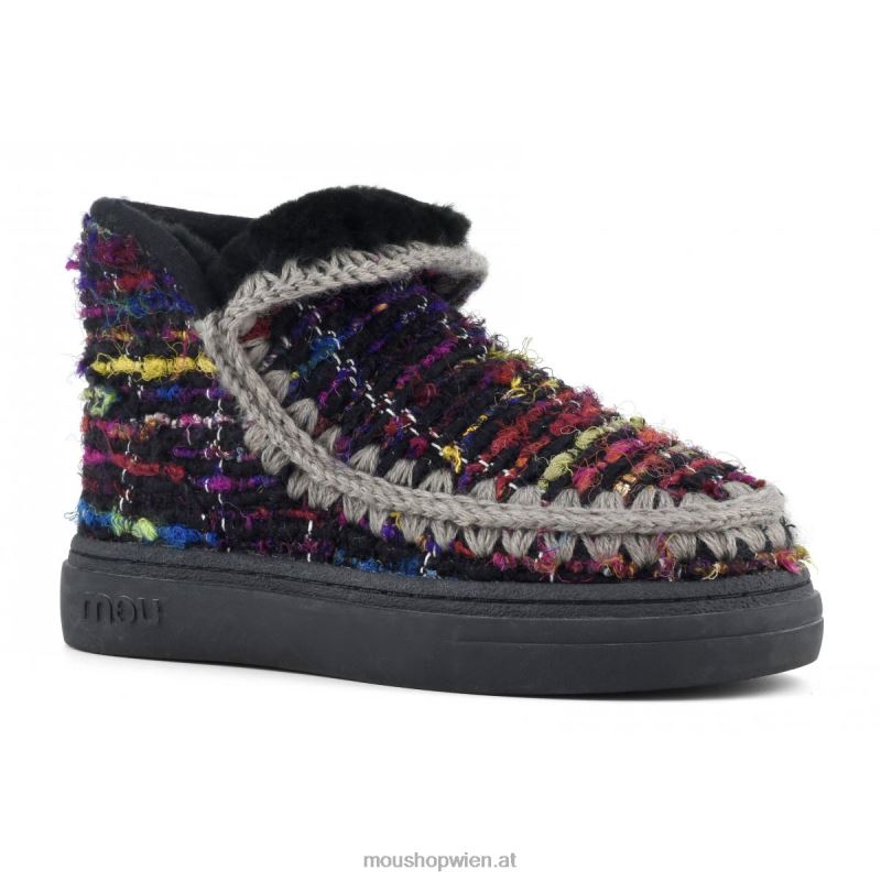 Frauen Eskimo-Sneaker Bold 749 Mou P660X752 persisch gewebt schwarz
