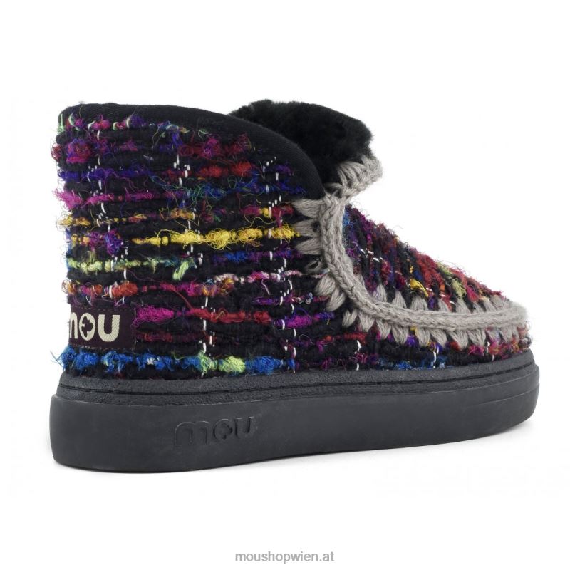 Frauen Eskimo-Sneaker Bold 749 Mou P660X752 persisch gewebt schwarz