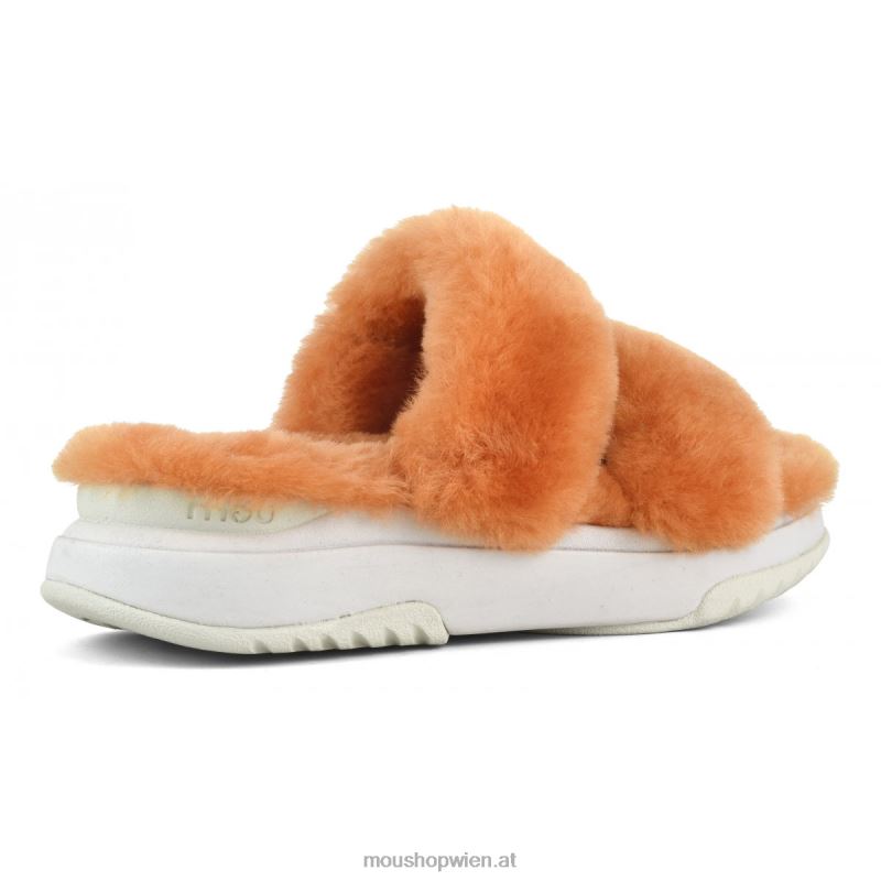 Frauen Jogger-Slipper Mou P660X507 Aprikosenorange