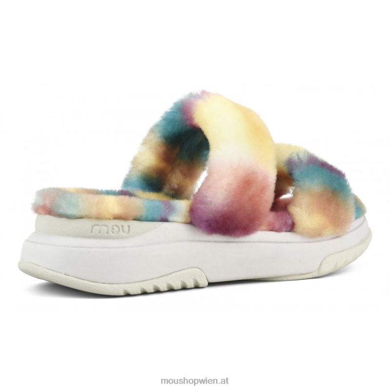 Frauen Jogger-Slipper Mou P660X508 Grün mischen