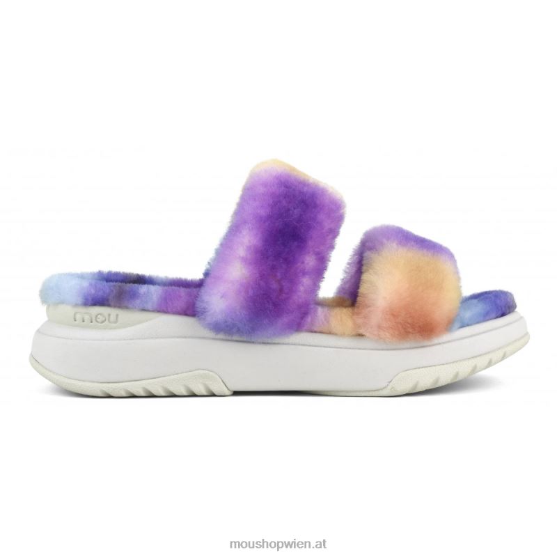 Frauen Jogger-Slipper Mou P660X509 lila mischen