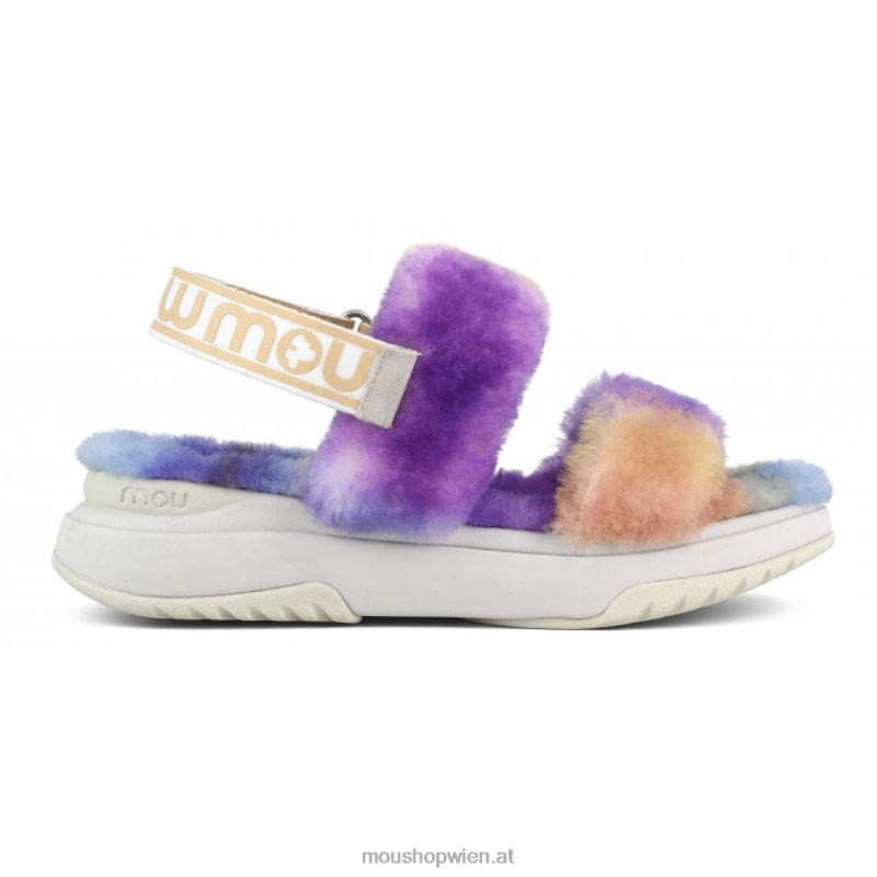 Frauen Jogger-Slipper-Rückenriemen Mou P660X515 lila mischen