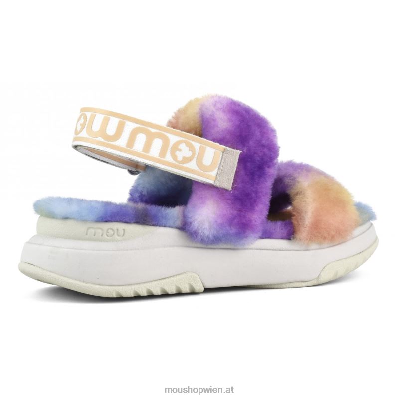 Frauen Jogger-Slipper-Rückenriemen Mou P660X515 lila mischen