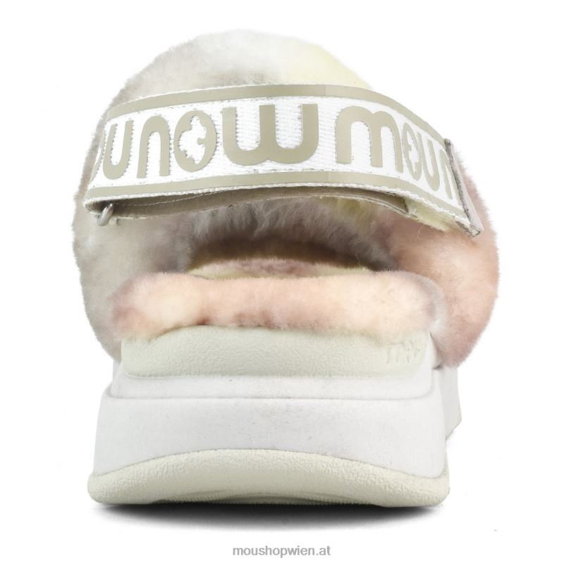 Frauen Jogger-Slipper-Rückenriemen Mou P660X516 natürlich mischen