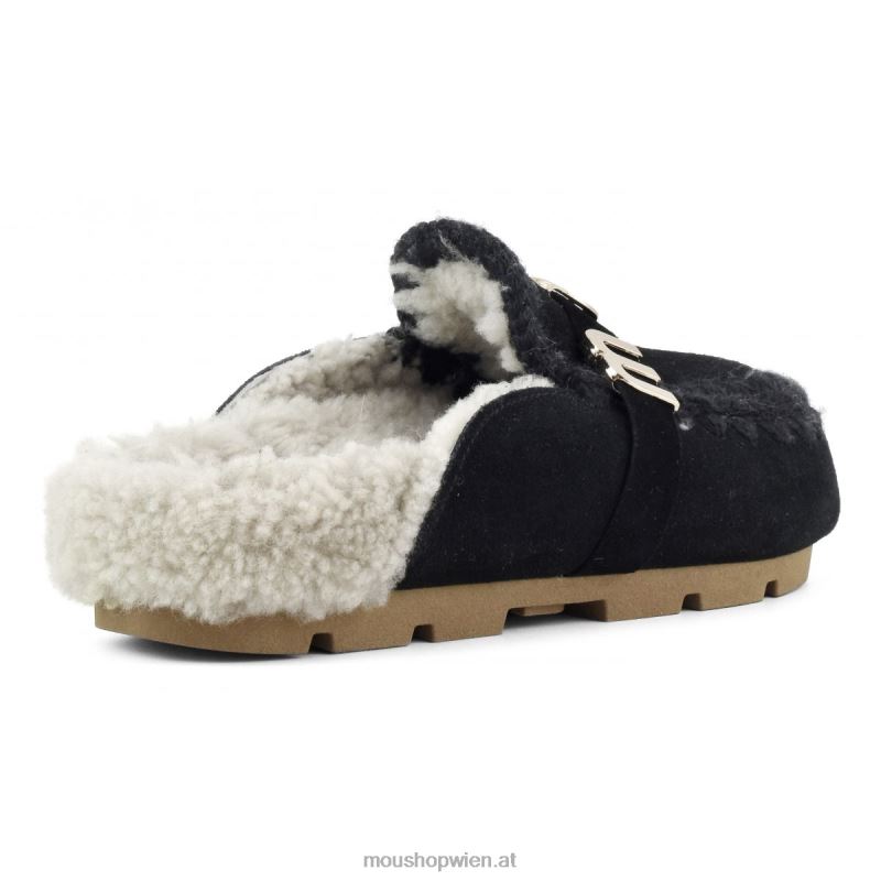 Frauen Winter-Biorutsche Mou P660X413 Schwarz