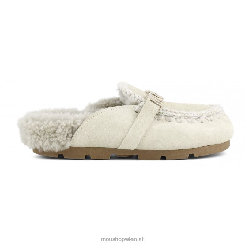 Frauen Winter-Biorutsche Mou P660X415 Vanille